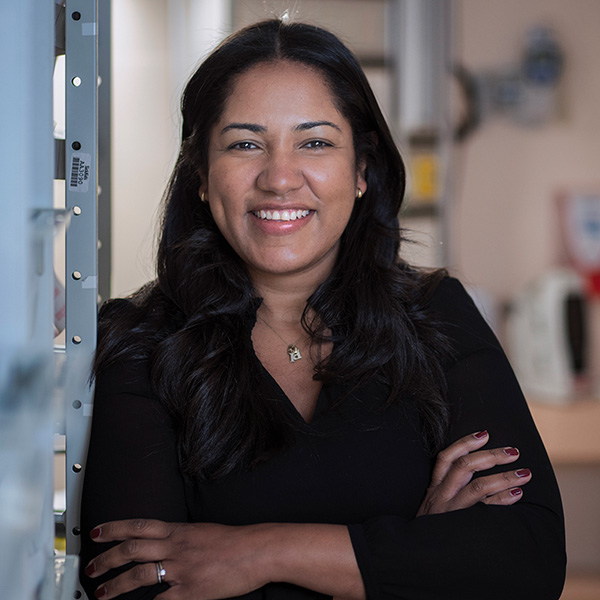 A professional headshot of Dr. Joana Dos Santos, SickKids medical urologist and key member of Mason’s care team.